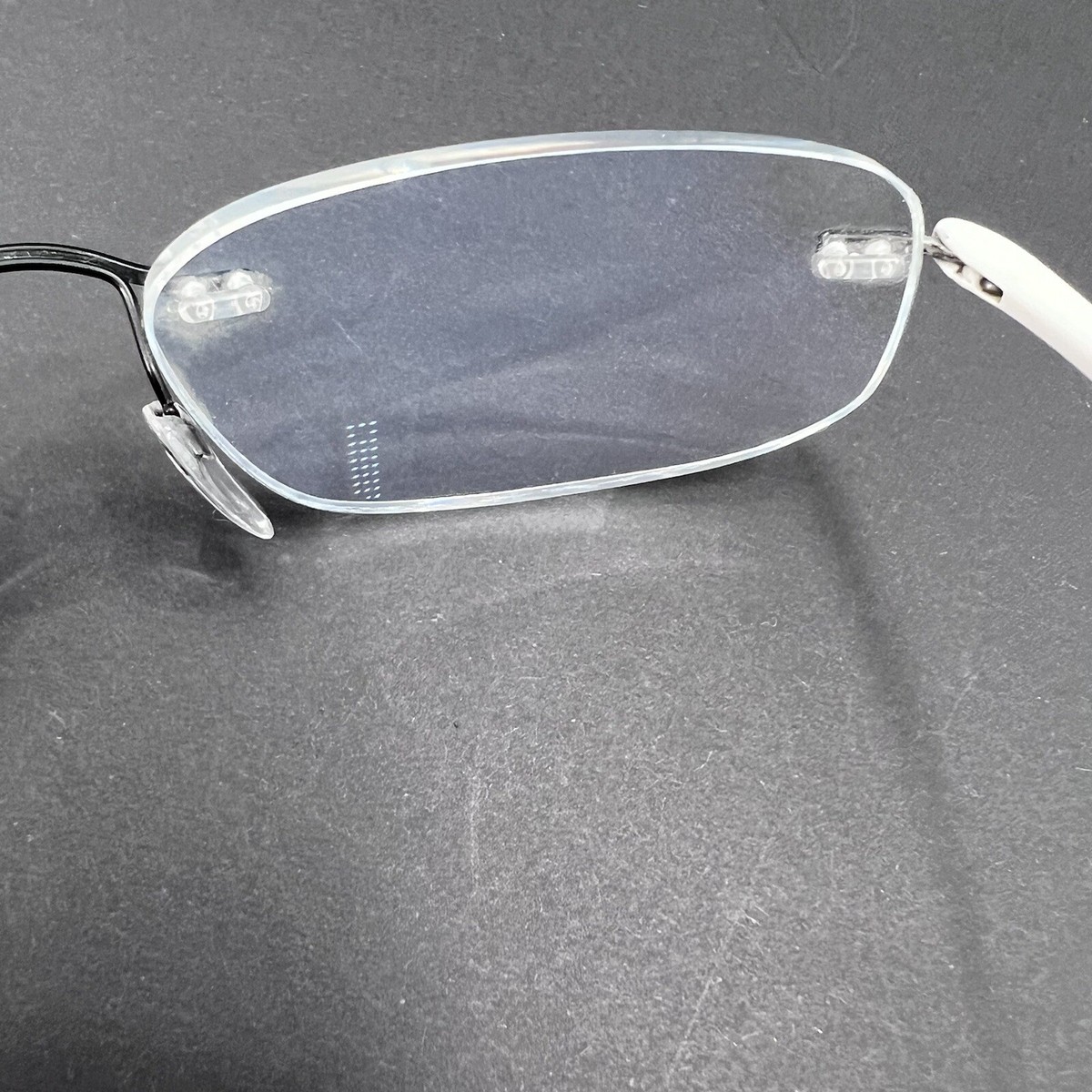 Silhouette Eyeglasses Rimless Frames Titanium White / Black  display picture 1