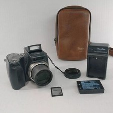KODAK EASYSHARE DX6490 Digital Camera  SD Card Charger Battery  Case Tested