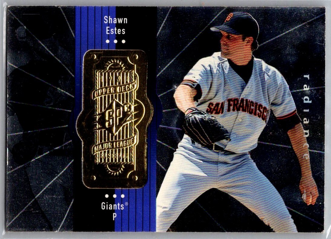 1998 SPx Finite /4500 Shawn Estes #127 San Francisco Giants