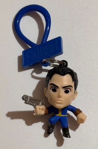 Fallout 76 Vault Dweller Official Bethesda Backpack Hanger/ Keychain Blind Bag - Picture 3 of 5