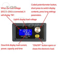 FZ35 Constant Current Electronic Load Module Battery Discharge Capacity Tester