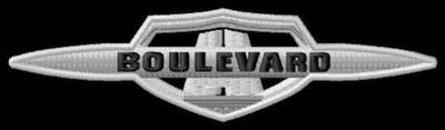 Suzuki Boulevard logo S Aufnäher iron-on patch
