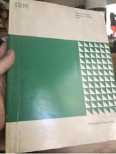 Vintage IBM textbook Computer Programmer REPORT GENERATOR CODING TEXT