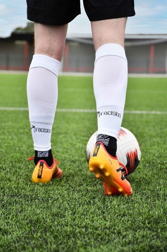 KIDS FOOTBALL SOCKS SLEEVE JUNIOR SLEEVES GRIP FOOTLESS SOCKS CALF COMPRESSION - Afbeelding 11 van 29