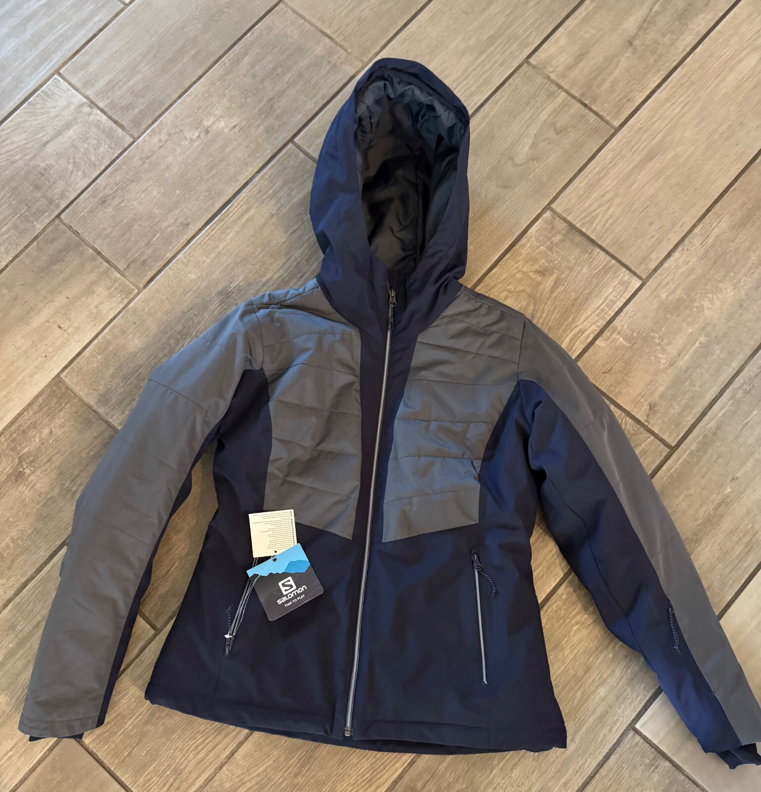 GIACCA donna Stormfluff Salomon nuova con etichette taglia M $350