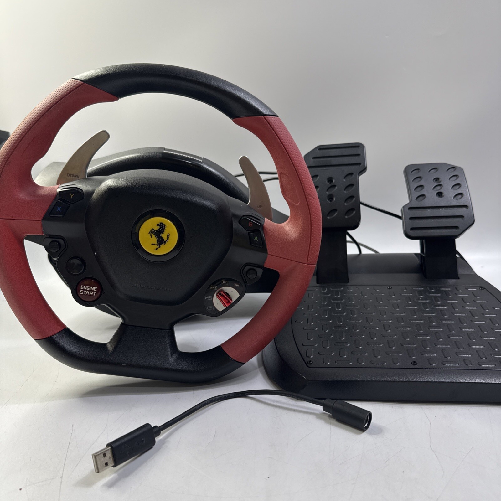 Thrustmaster 4460105 Ferrari 458 Spider Racing Steering Wheel for Xbox One