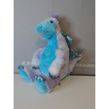 Build-A-Bear Purple Blue Dragon Plush Stuffed Animal 16" Rare 2010 great