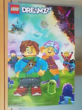 New LEGO DREAMZZZ & NINJAGO Paper Pull-Out Reversible Poster See Description