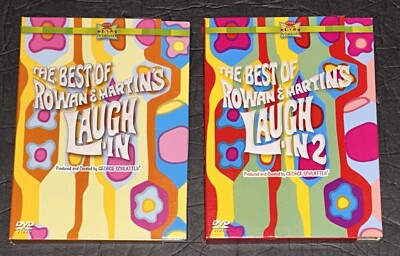 The Best of Rowan & Martin s Laugh-In Vol. 1 & 2 (DVD, 6-Disc Box Set) New
