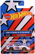 2022 Hot Wheels Stars & Stripes #04 '84 Corvette