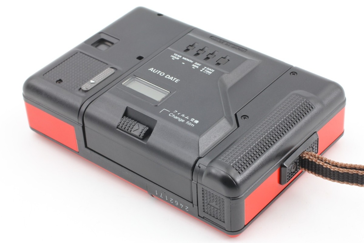 コニカレコーダー Mint++ In Case👘New Seals] Konica Recorder DX Red Half Frame Film