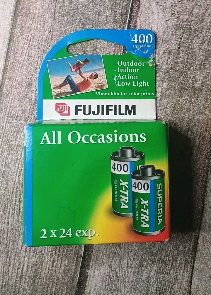 Fujifilm 400 Pack Super X-Tra All Occasions 35mm Film Expired