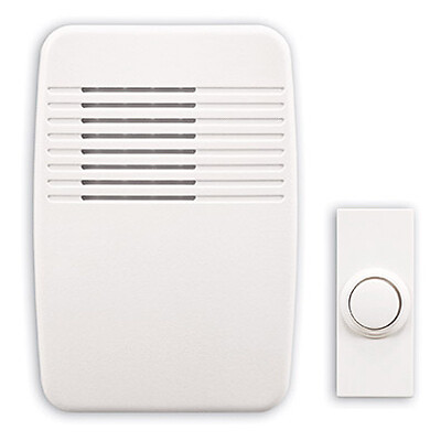 Wireless Doorbell Kit in White with Easy Installation-image