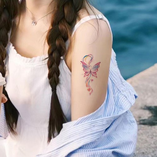 Multi-coloured Flowers Nature Temporary Tattoo sticker Waterproof νу HOT - Picture 8 of 19