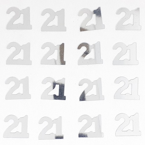 Confetti Number 21 - 2 Colors to Choose - 2 Pchs or 1/2 lbs - FREE SHIP - Picture 2 of 13