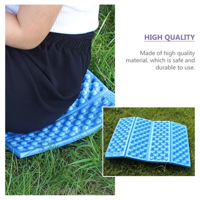 2pcs Park Seat Pad Camping Seat Cushion Sports Hiking Ground Pad
