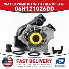 Water Pump Kit W/Thermostat For A4 A3 TT VW Tiguan Jetta EOS Beetle CC 2.0T TSI