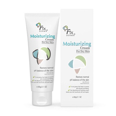 FixDarma Moisturizing cream, Daily Moisturizer for Dry & chapped skin 60gm.