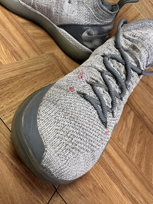 RARE? Nike Zoom KD 11 Cool Gray AO2604-002 Men display picture 1