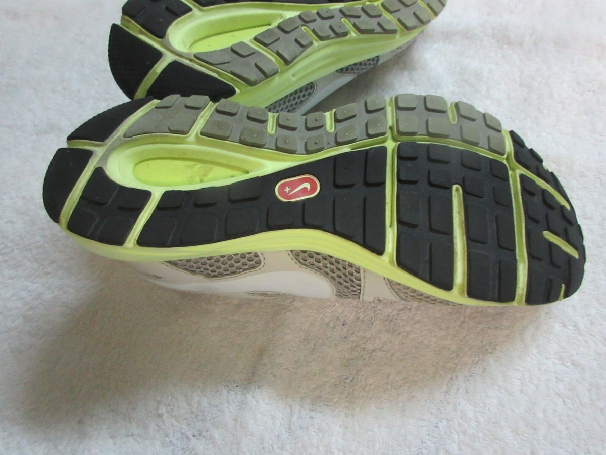 Nike Breath Luna Fly Ladies Size Gray Yellow Sneakers