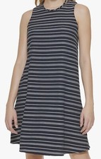 NWT Tommy Hilfiger Women's Shift Dress, Sky Captain/Ivory Size 8