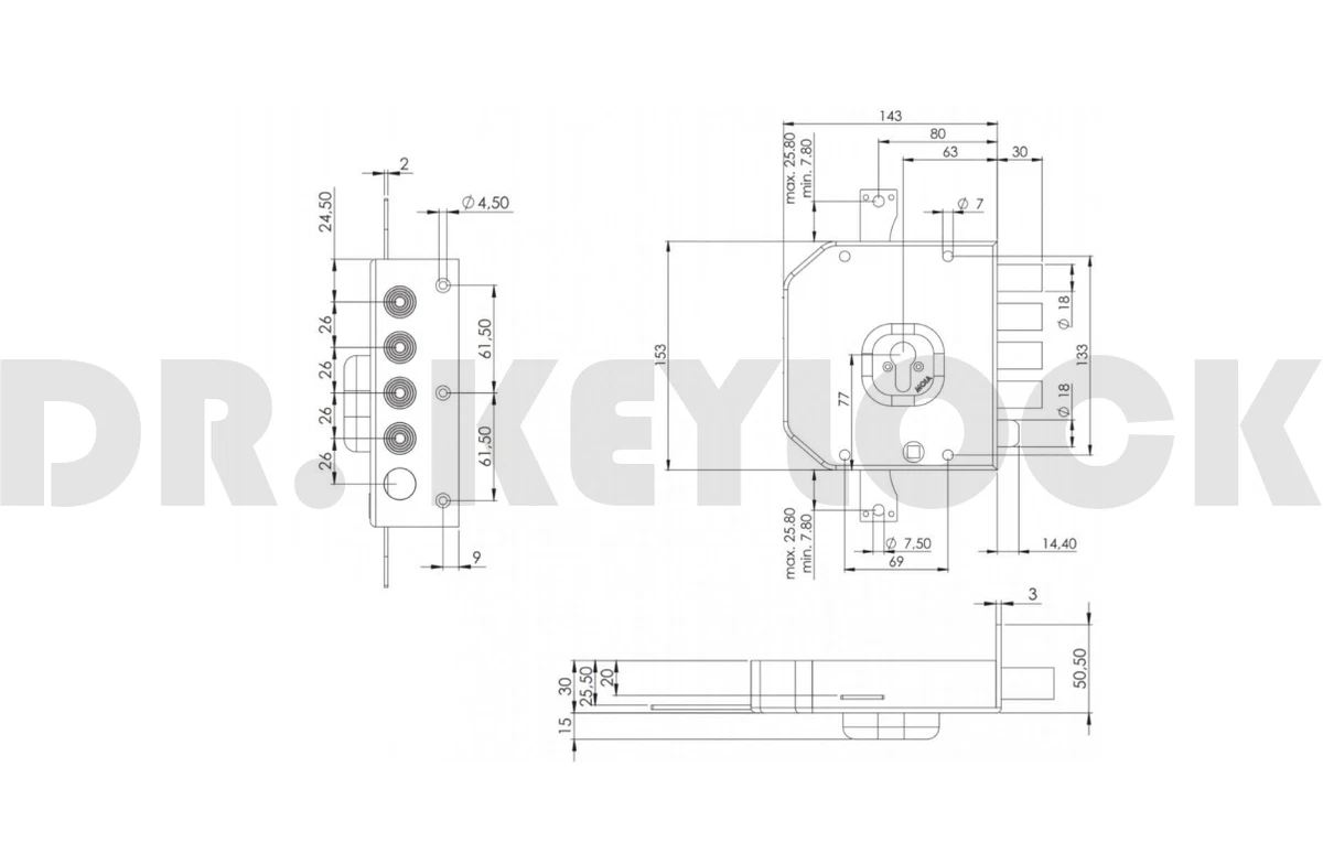 Cilindro Europeo R6 A Doppio Profilo Con Chiave Piatta Per Serrature A Infilare Iseo 77853075 - Foto 6