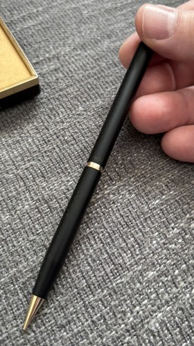 Vintage Sheaffer White Dot Gold Kugelschreiber Schwarz Druckbleistift Set Box LESEN - Bild 7 von 20