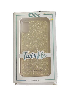 Case-Mate Twinkle Glittery Case for iPhone X 