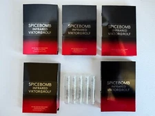 5X Viktor & Rolf Spice Bomb Infrared Eau De Parfum EDP Spray Vial 0.04Oz Each