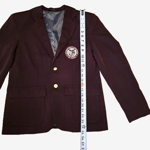 International Leadership of Texas ILTexas ~ Formal Blazer Jacket Size 16 Husky - Picture 10 of 14