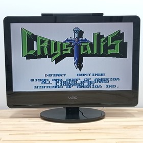 Crystalis NES Video Game Cartridge (Nintendo, 1990) Authentic Tested & Works