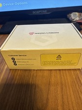 Neocarbon Silver Electric Pain Relief TENS Unit with Case