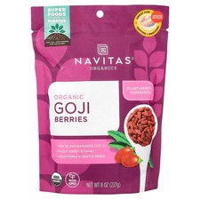 Organic Goji Berries, 8 oz 227g