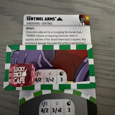 Marvel Heroclix X-men 97 Sentinel Arms Terrain