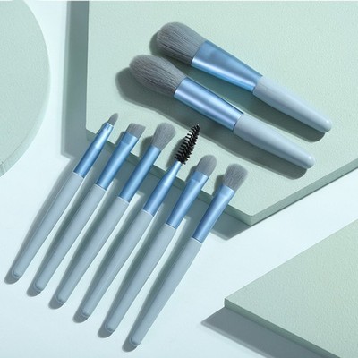 8 Stück Mini Make-up Pinsel Set für Multi Make-up Anwendungen und Reisen