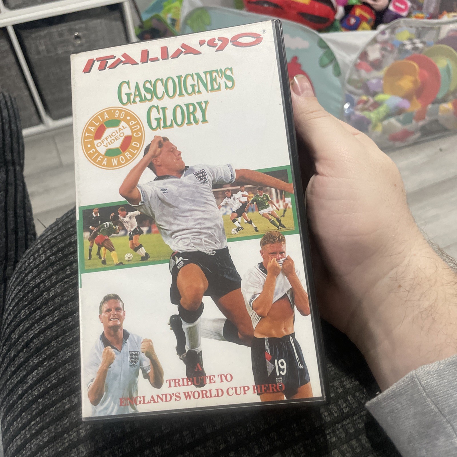 Gascoigne’s Glory Italia 90 VHS Video