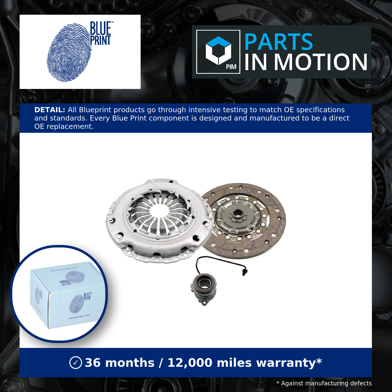 BLUE PRINT ADW1930102 Clutch Kit for OPEL,VAUXHALL - Image 8