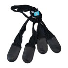 Walkee Paws - Suspended Legging Booties for Dogs Size Medium Black No Box