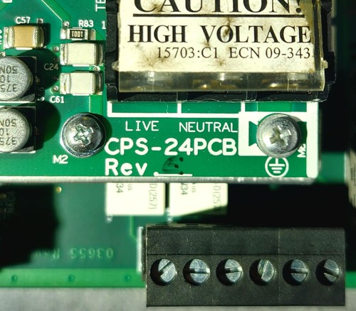 Notifier NFS2‑640 System - CPU2‑640 Board, CPS‑24 Power Supply & CHS2‑M2 Chassis - Picture 6 of 12