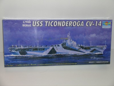 Trumpeter 05736 Modellbausatz USS Ticonderoga CV-14 (US IMPORT)