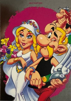 Panini ASTERIX SINE TEMPORE TREASURE BOX Rare Illustratio Card #37