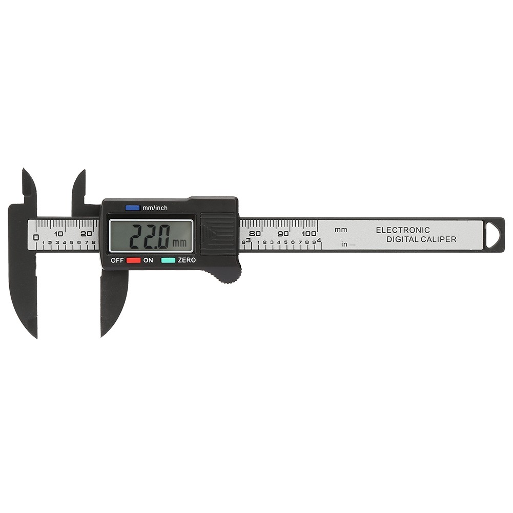 HOT Practical 100 Mm Plastic Electronic Digital Caliper With Large LCD Screen☜