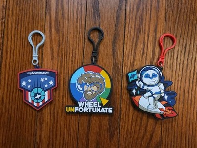 My Booster Keychain Lot, Dude Perfect Panda