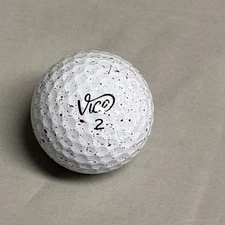 (1) Brand New Vice Golf Ball Links Drip LE Burgundy,NOT A DOZEN.