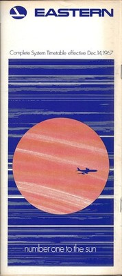 Eastern Airlines system timetable 12/14/67 [6011]
