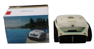 WYBOT C2 Vision AI Kamera Kabelloser poolroboter für Boden und Wand, Gebraucht