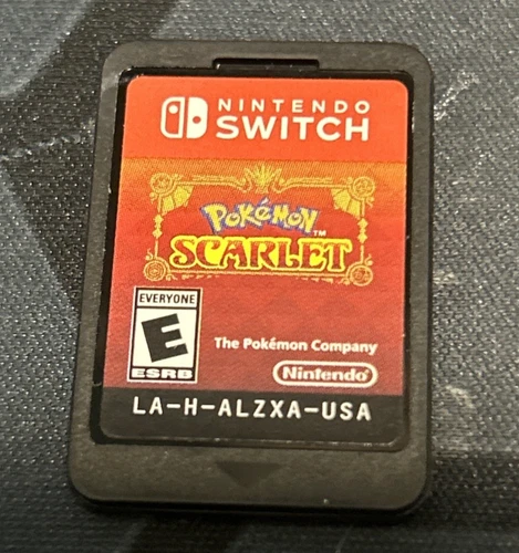Pokemon Scarlet Nintendo Switch No Case