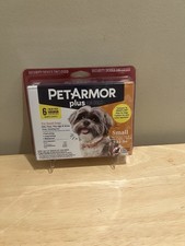 PetArmor Plus for Small Dogs 5-22 lbs Flea Ticks 6 Doses Double Factory Sealed