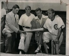 1949 Press Photo Johnny Lujack George McAfee Phil Bears - RRQ44593