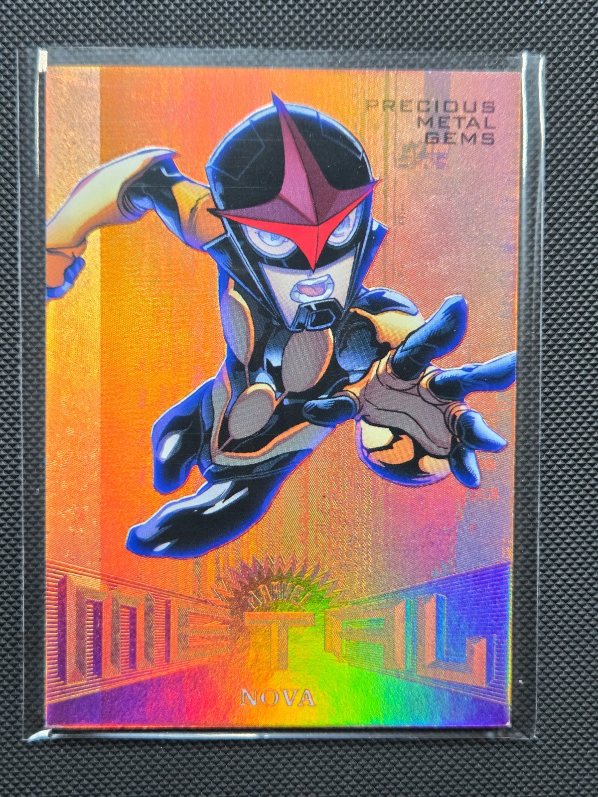 2017 Fleer Ultra Spider-Man Precious Metal Gems NOVA BRONZE PMG MM41 /199